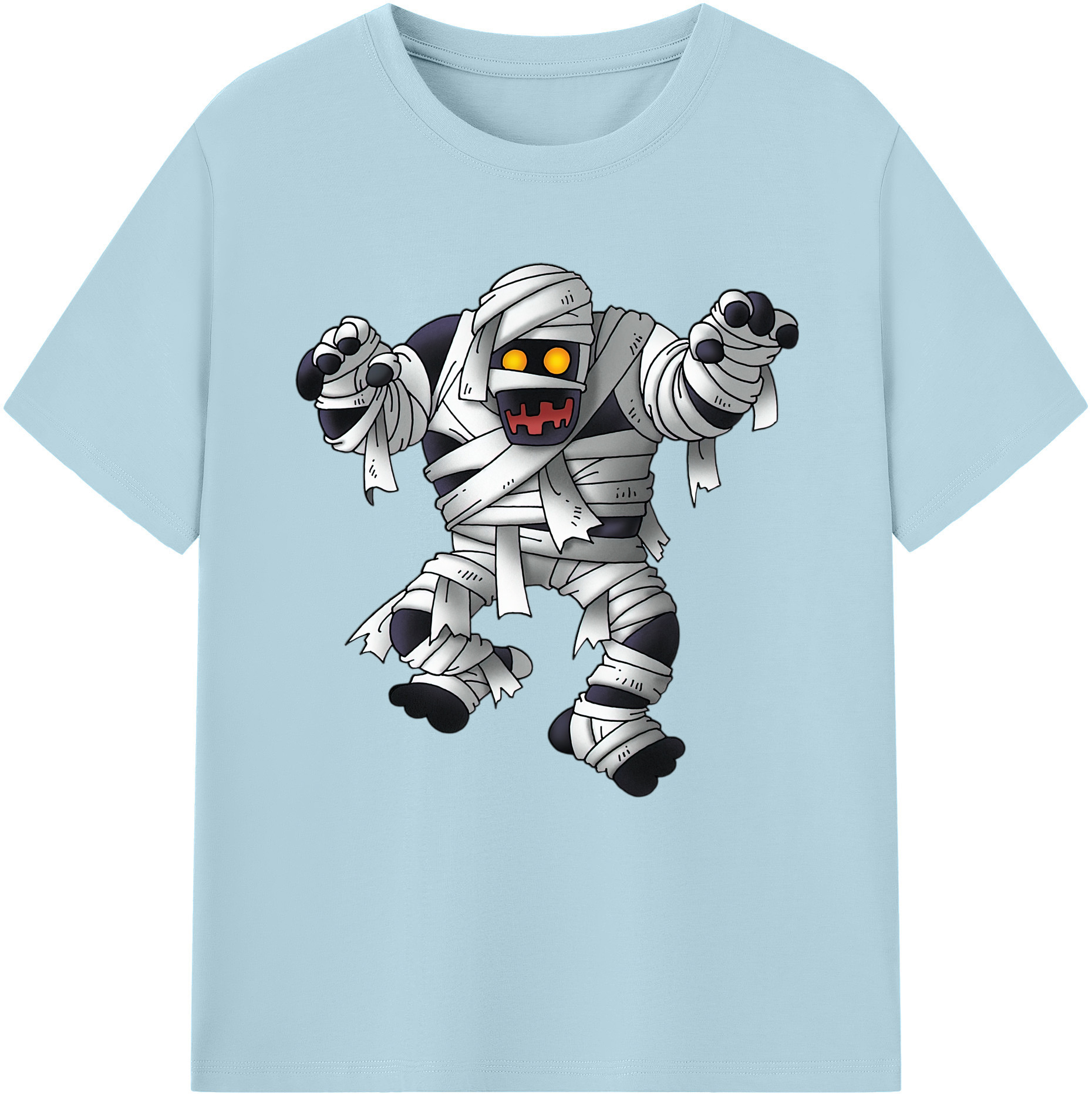 （画像用） ドラゴンクエスト Doragon Kuesuto Dragon Quest 綿100％半袖Tシャツ（フロントプリント）